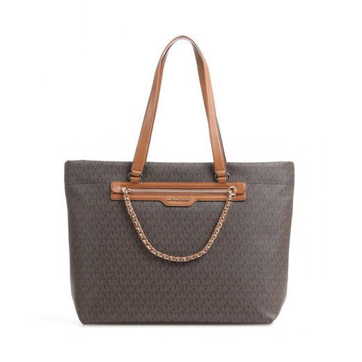 MICHAEL KORS 褐色女士托特包 30R3G04T3B-BRNACORN 商品图0