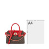 Michael Kors  女士拼色手提包 30T0GNMM0B-BRNBRTRED 商品缩略图1