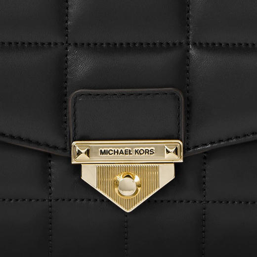 MICHAEL KORS 女士黑色单肩包 30F0G1SL3L-BLACK 商品图1