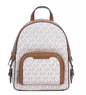 MICHAEL KORS 印花女士双肩包 35T2G8TB1B-VANILLA