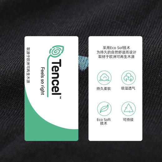 新款天然再生纤维莫代尔男士内裤艾草抗菌裆男款裤头裸感无痕裤衩平角裤DKN1165 商品图1