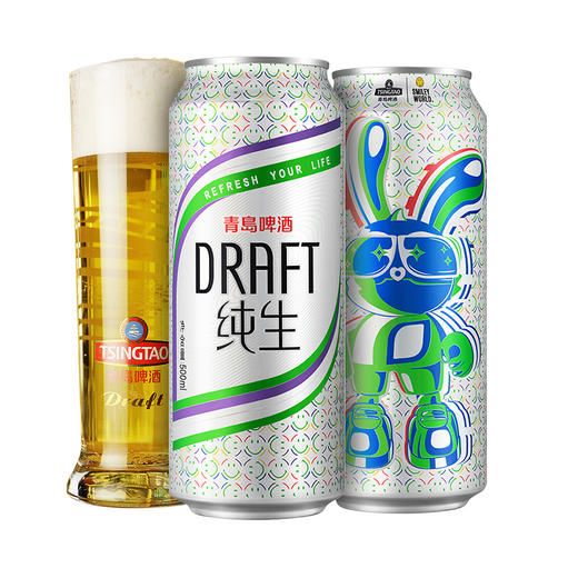 青岛啤酒纯生500ml*12听（炫兔版） 商品图4