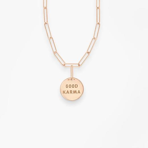 订购6周到｜Vanrycke-Good Karma-善缘 玫瑰金 项链［法国设计师］ 商品图1