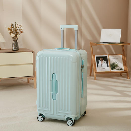 自然醒大容量拉杆箱28寸行李箱女减震刹车万向轮密码旅行箱子男YS829 商品图11