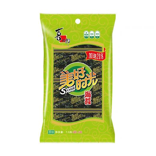 喜之郎美好时光原味海苔7.5g/包 商品图0