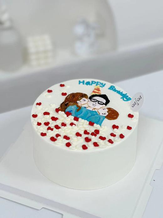 手绘一家三口(提前24小时预订) 商品图0