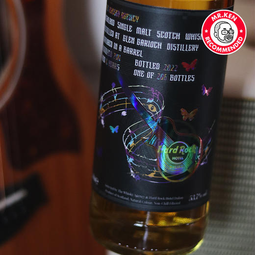 TWA-格兰盖瑞（Glen Garioch）2011-11年单桶单一麦芽苏格兰威士忌（摇滚吉他） 商品图3