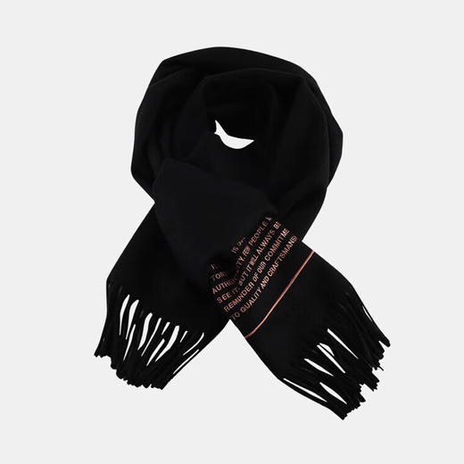 COACH 黑色女士围巾 CB685BLKONE 商品图0