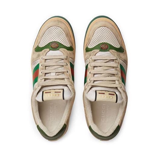 GUCCI 古驰 Screener系列小脏鞋拼色男士板鞋 546163-0YI20-9582 商品图3
