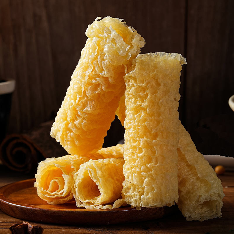 喜粮晨 响铃卷腐皮卷 火锅麻辣烫配菜港式黄金卷 120g/袋