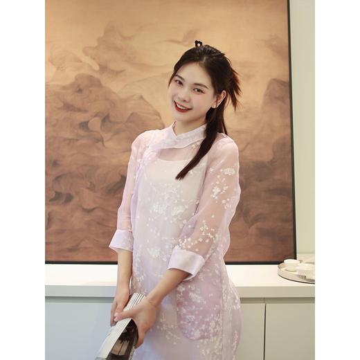 【抖音专属】改良旗袍连衣裙（23707308-昌荣） 商品图1