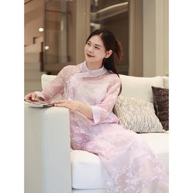 【抖音专属】改良旗袍连衣裙（23707308-昌荣）