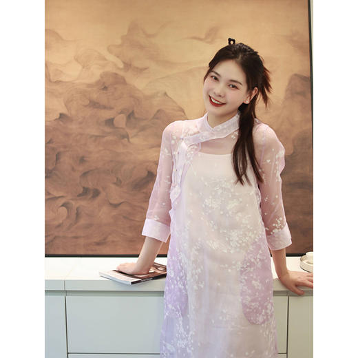 【抖音专属】改良旗袍连衣裙（23707308-昌荣） 商品图3