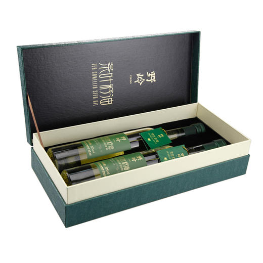 野岭茶叶籽油礼盒375ml*2瓶 商品图9