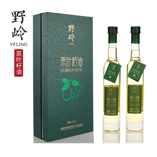 野岭茶叶籽油礼盒375ml*2瓶 商品图10
