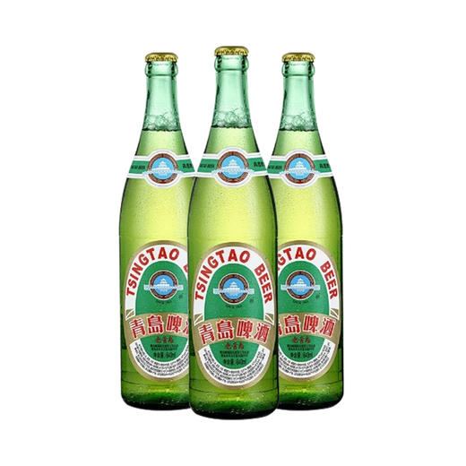 青岛啤酒 老青岛12度640ml*6瓶箱啤 商品图2