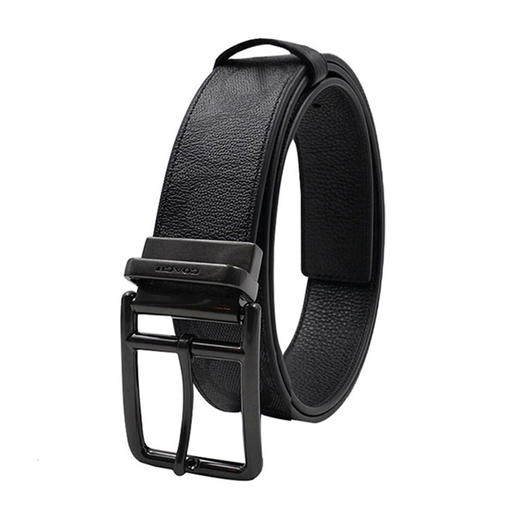 COACH 蔻驰 黑色PVC配皮时尚老花男士腰带 F91288QBMI5 商品图3