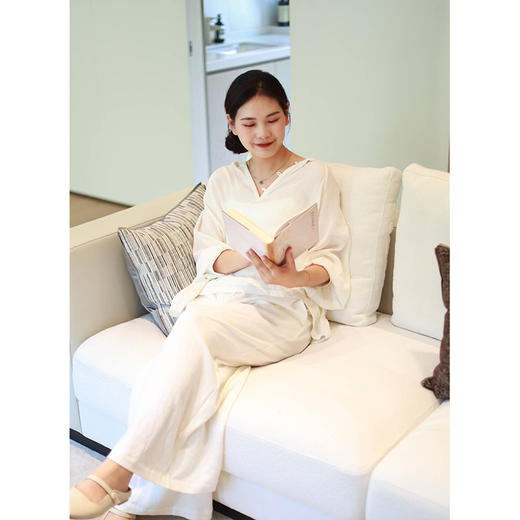 【抖音专属】 连帽套头衫（20805046-山矾） 商品图2