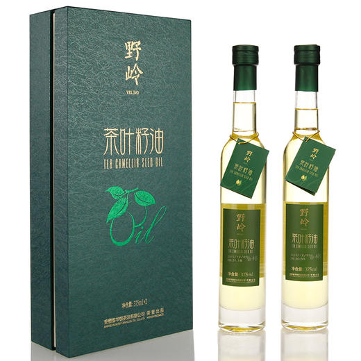 野岭茶叶籽油礼盒375ml*2瓶 商品图0