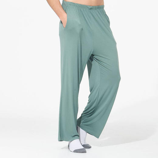 【Q】【新款DF】大依优型大码男装兰精莫代尔加肥加大家居裤大号长裤 商品图3