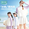 【秒杀】ibaby×outlast太空科技恒温夏季清爽冰感儿童/成人拼接斗篷款防晒衣防紫外线亲子款 商品缩略图4