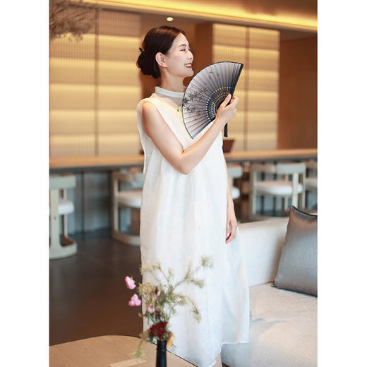 【抖音专属】连衣裙（22707339-山矾） 商品图3