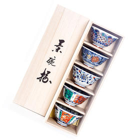 日本和蓝古伊万里花浪漫饭碗陶瓷盘子大深菜盘家用餐具礼盒套装