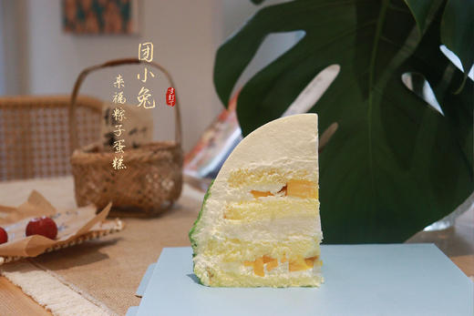 团小兔·来福粽子蛋糕丨口味: 米麻薯芒果奶油蛋糕 (水果可更换)丨可备注少糖 商品图5