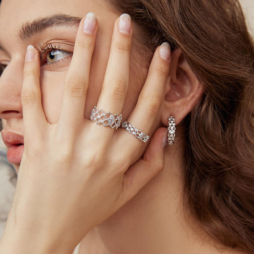 ARSIS 丨 流光系列 波纹套戒 商品图5