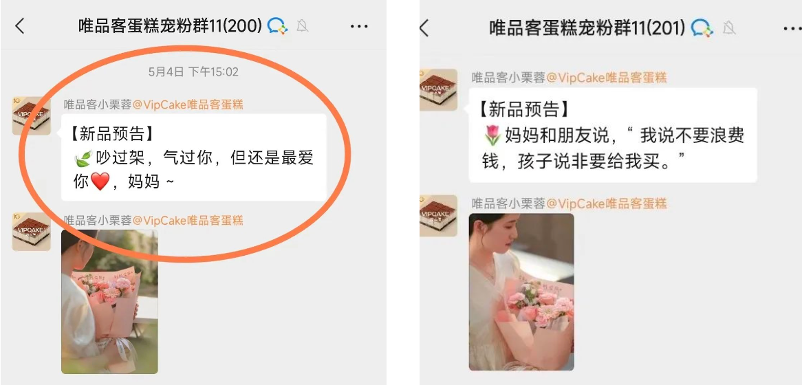 唯品客VipCake 企微文案