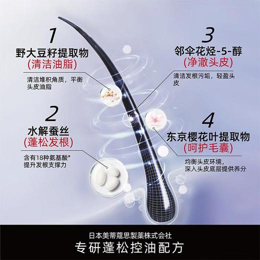 发玛21 蓬松控油  清爽去屑 洗发水 600ml 商品图5