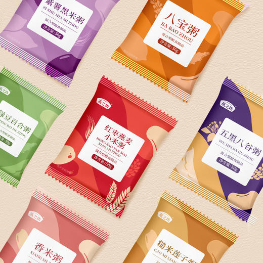 【燕之坊】元气粥1.05kg  香糯醇甜 原产品直采原粮 红豆薏米薏仁八宝紫薯黑米绿豆百合小米糙米莲子 五谷杂粮粗粮粥原料 全家共享 商品图6