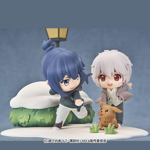 【GSC积分兑换】Q版场景手办 紫苑&老鼠 来日雪夜Ver. 未来都市NO.6 商品图3