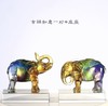 福缘琉璃-大象创意家居装饰摆件招吉财进宝祥如意象（对） 商品缩略图1