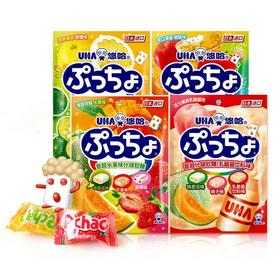 悠哈普超杂锦软糖90g（碳酸/水果/柑橘/乳酸菌味）