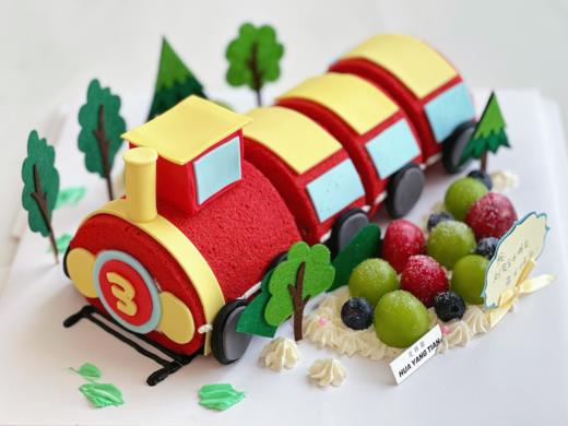 小火车 · 红丝绒蛋糕卷 商品图0