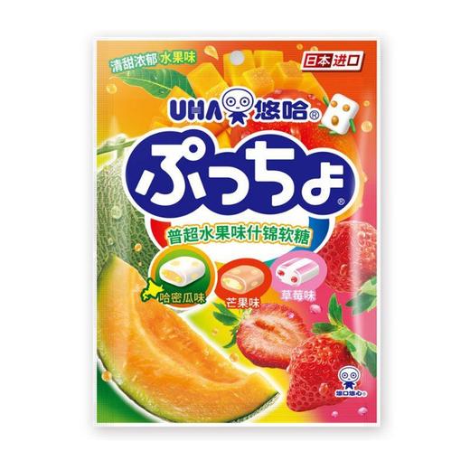 悠哈普超杂锦软糖90g（碳酸/水果/柑橘/乳酸菌味） 商品图3