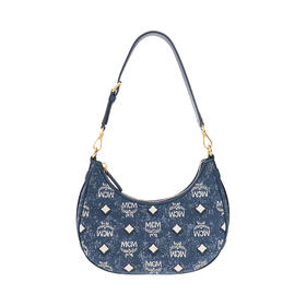 MCM 蓝色女士单肩包 MWHDSTA07LE