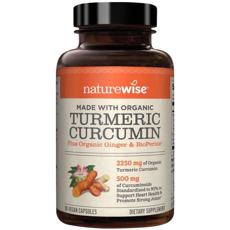 Naturewise牌姜黄素胶囊90粒/180粒