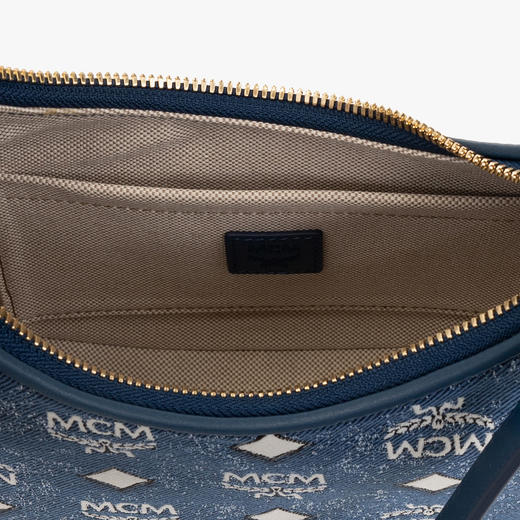 MCM 蓝色女士单肩包 MWHDSTA07LE 商品图4