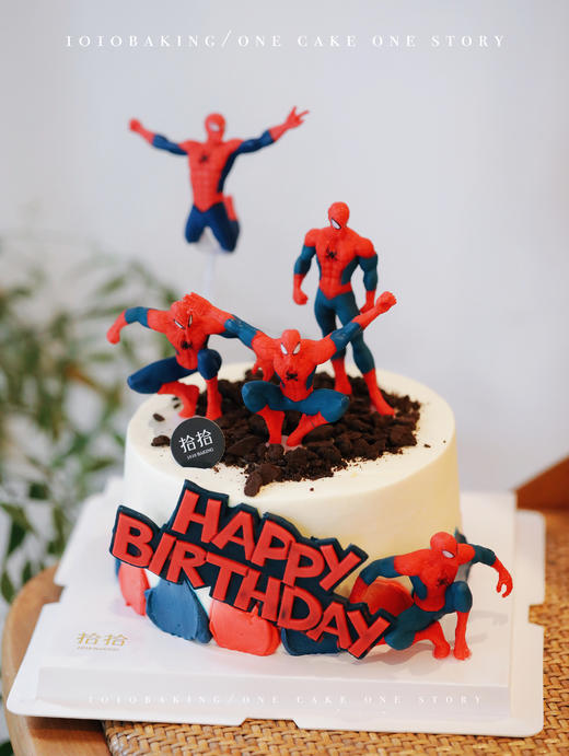 「蜘蛛侠·Spider-Man」100%动物奶油（附图6寸·提前10小时预订） 商品图2