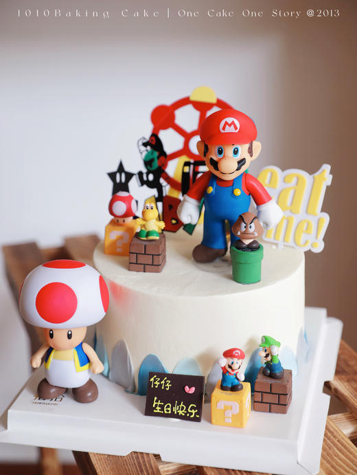 「超级玛丽·马里奥」100%动物奶油（附图6寸·提前6小时预订） 商品图2