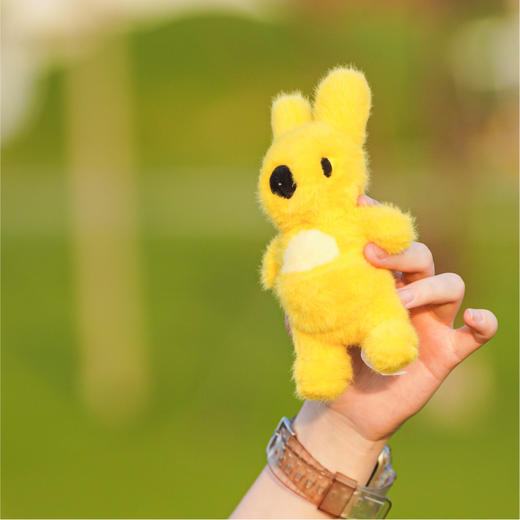 小号袋鼠团团毛绒公仔钥匙链挂饰 商品图1