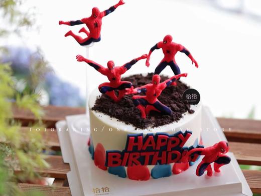 「蜘蛛侠·Spider-Man」100%动物奶油（附图6寸·提前10小时预订） 商品图3