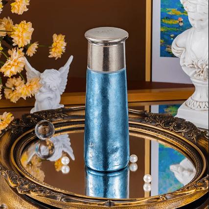 TAIC太可纯钛保温杯女男士水杯便携双层钛杯带茶网420ML 商品图3