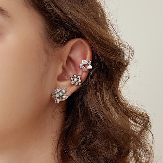 ARSIS 丨 繁绮系列 元气花花耳骨夹 商品图3