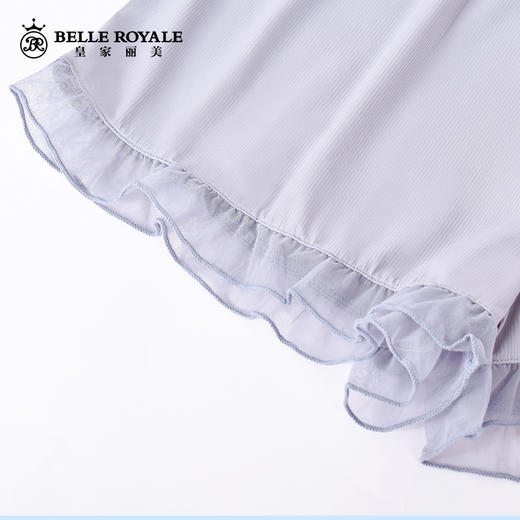 蕾丝安全裤女夏薄款防走光冰丝无痕打底短裤宽松不卷边可外穿家居裤DKM1228 商品图3