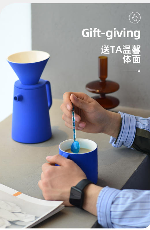 A-XS-1018/1019 象上 手工制陶瓷带滤杯冲泡壶 商品图4