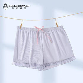 蕾丝安全裤女夏薄款防走光冰丝无痕打底短裤宽松不卷边可外穿家居裤DKM1228