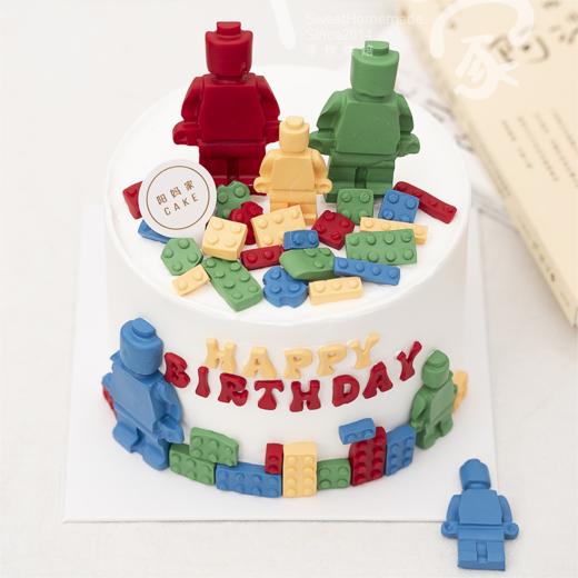 积木蛋糕（有翻糖配件需提前24小时预订） 商品图0